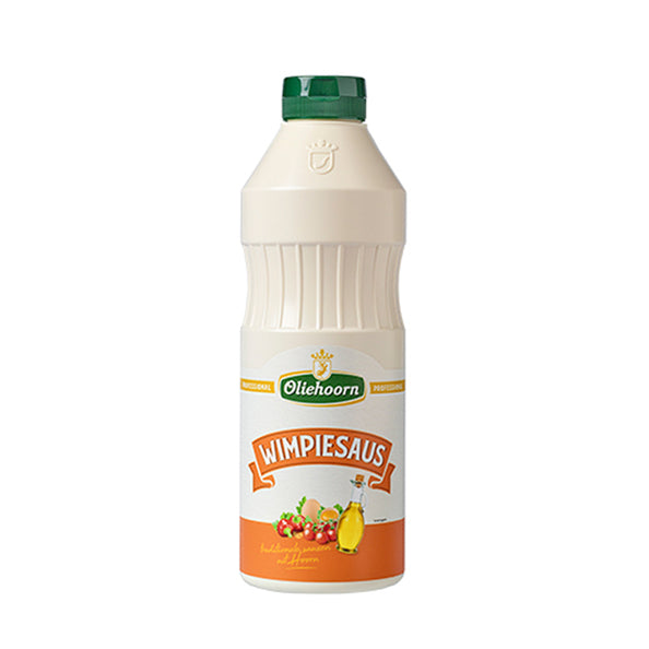 Oliehoorn wimpiesaus 900ml.
