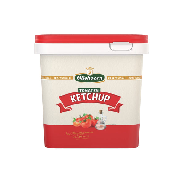 Oliehoorn tomatenketchup 2.5ltr.