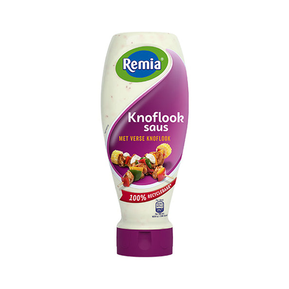 Remia knoflooksaus 500ml.