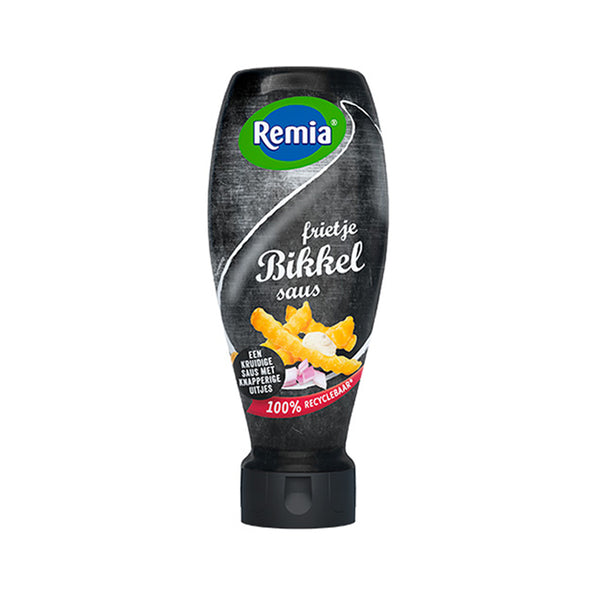 Remia frietje bikkelsaus 500ml.