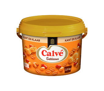 Calve kant en klaar satesaus 2.5kg.