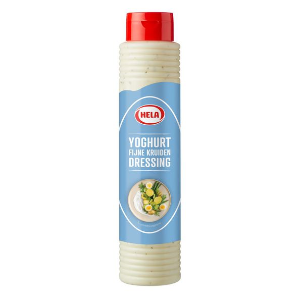 Hela yoghurt-fijne kruiden dressing 800ml.