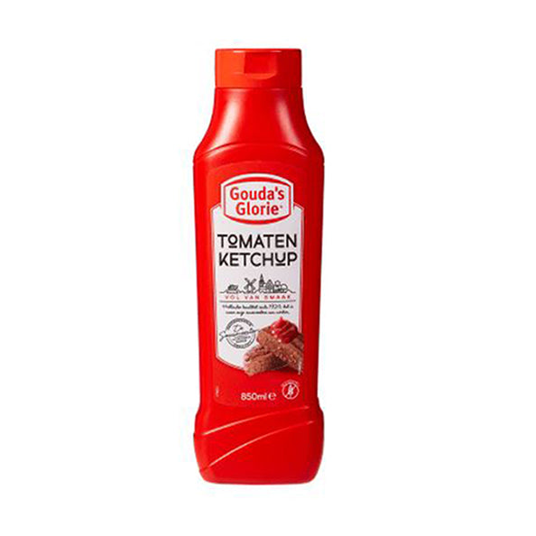 Gouda's glorie tomatenketchup 850ml.