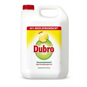 Dubro afwasmiddel extra citroen 5ltr.
