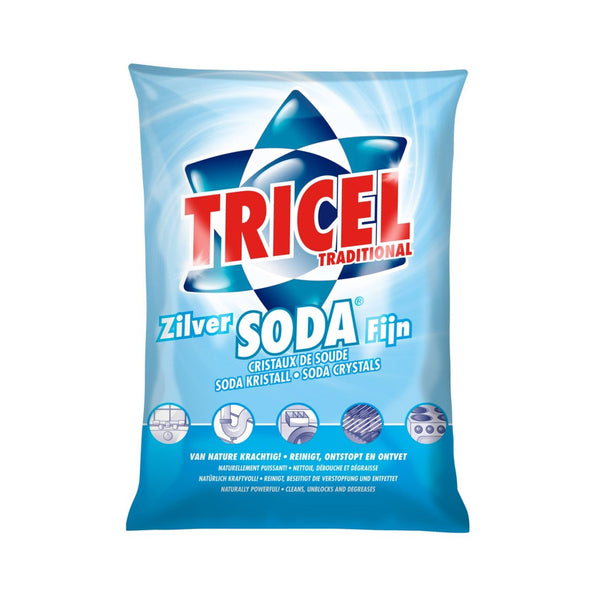 Tricel zilversoda fijn 1kg.