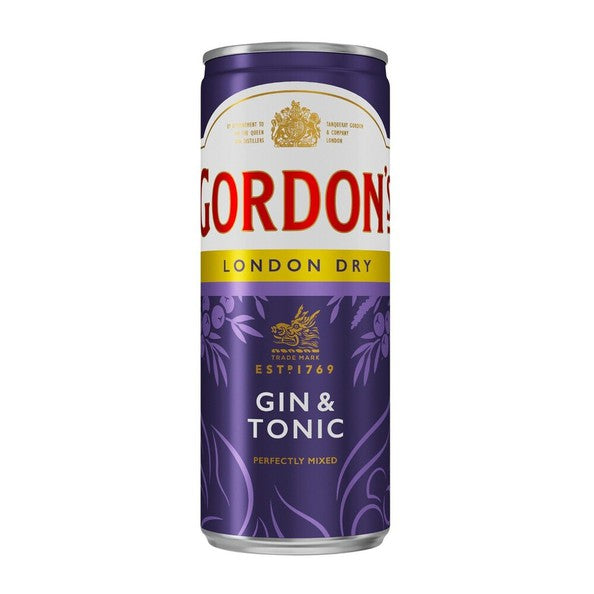 Gordon's gin tonic blik 25 cl