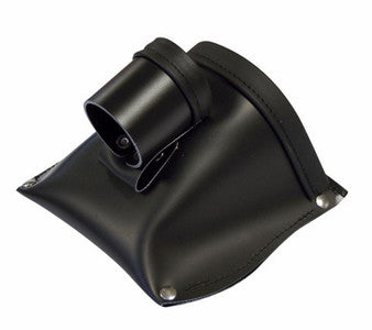 Zeemtas leder met bus