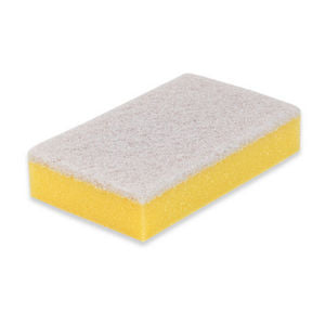 Wecoline Weco schuurspons geel/wit 150x90x30mm 10stk