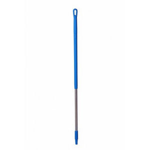 Vikan steel aluminium met blauwe greep 150/33mm.