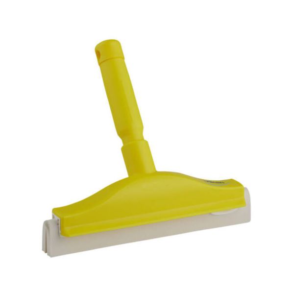 Vikan handtrekker geel wit rubber