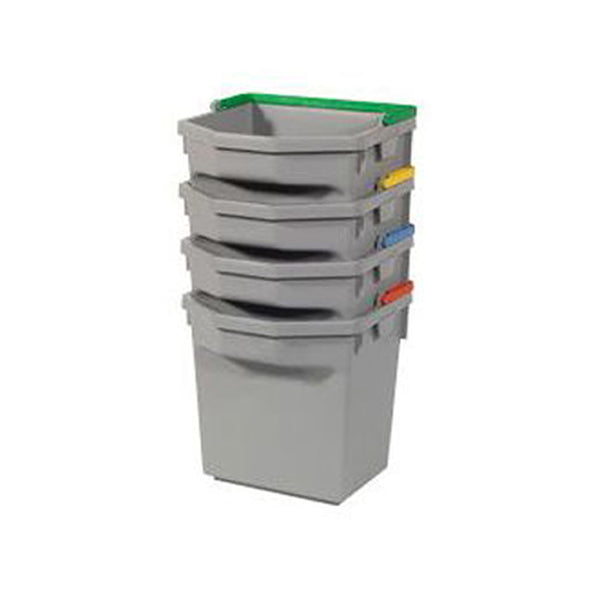 Numatic grijze emmer blauwe hendel 5 liter