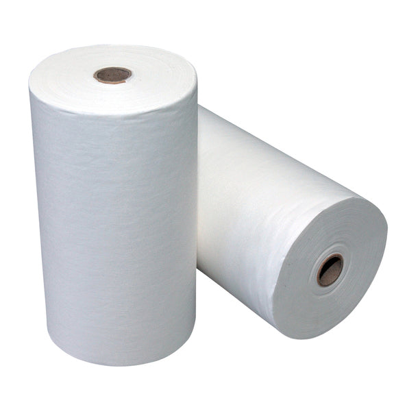 Handdoekrol nonwoven wit 6x50mtr.