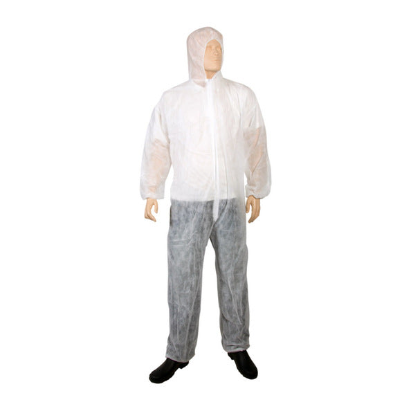 Comfort overall wit XL nonwoven a50