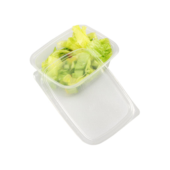 Saladebakje met deksel pp 125cc. a250