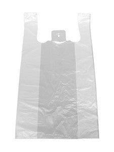 Hemdtas HDPE wit 27x12x48cm. a2000