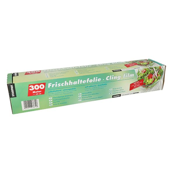 Vershoudfolie ongeperforeerd dispenser  45cmx300m