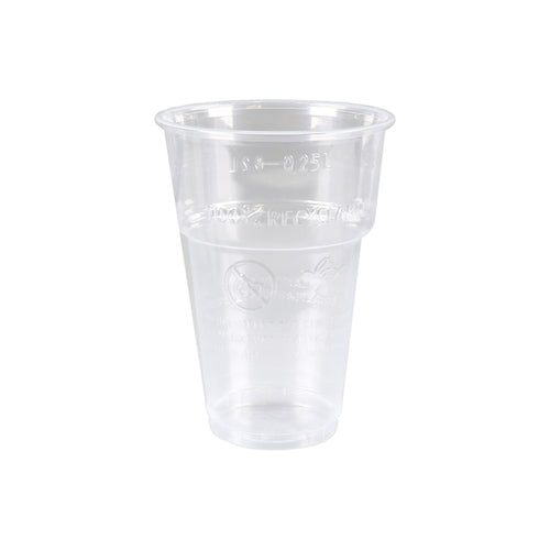 Bierglas PP helder 20cl./25cl. a1000 (proppy)