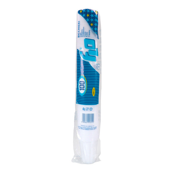 Drinkbeker PS wit 180ml. 200cc. a100