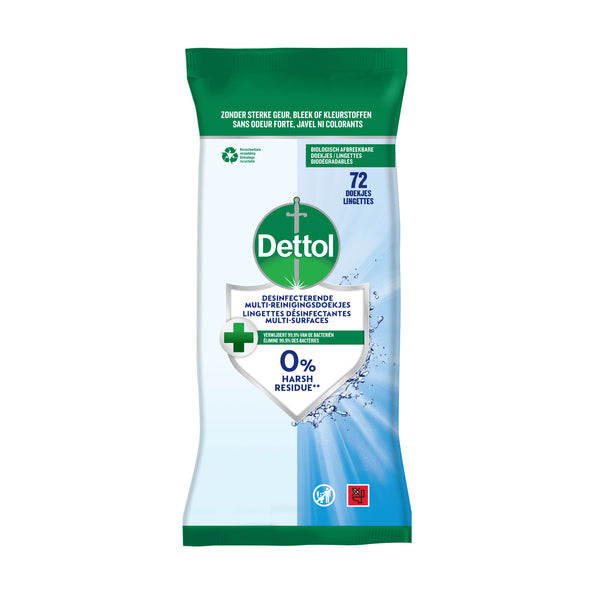Dettol hygienische reinigingsdoekjes 72st. a5
