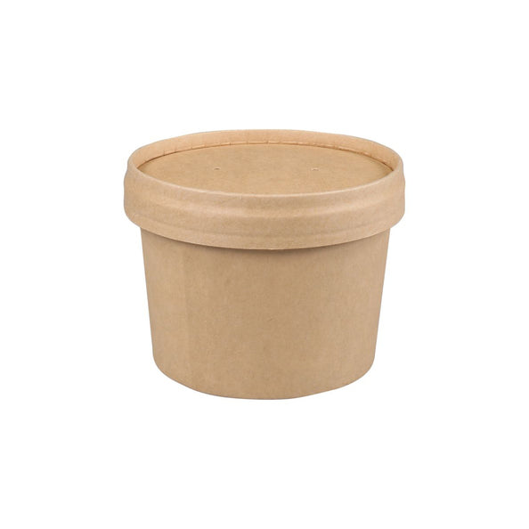 Soepbeker kraft 236ml + deksel a25