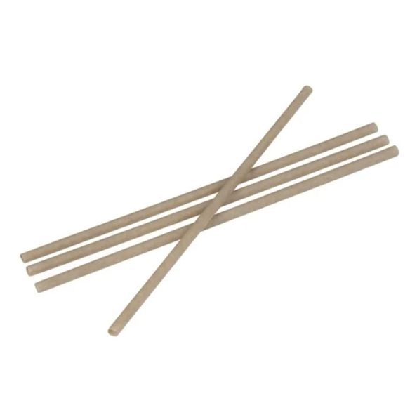 Equo suikerriet rietje standaard 6x210mm. a500