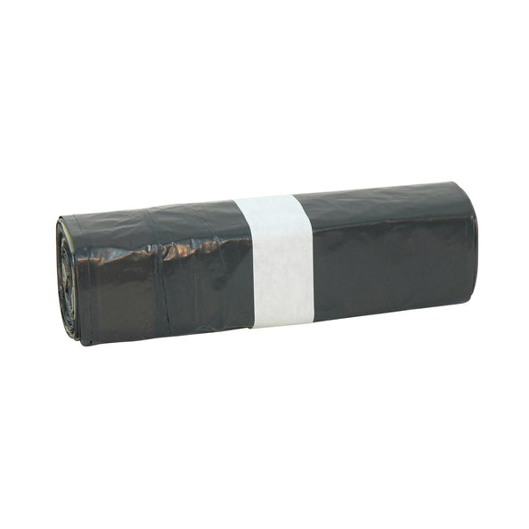 Afvalzak 45/5x45cm zwart met trekband T25 a500