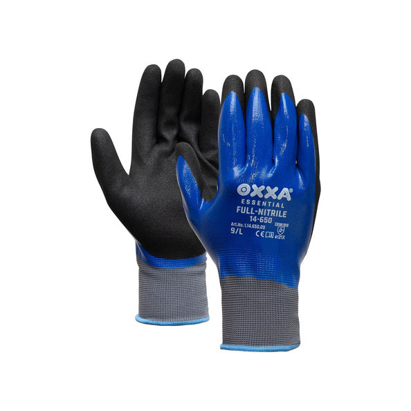 Oxxa handschoenen full-nitrile 14-650 maat 10/XL
