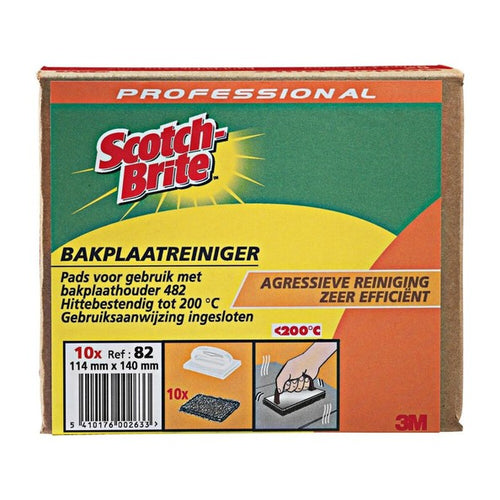 3M Scotch Brite bakplaatreiniger pads a10