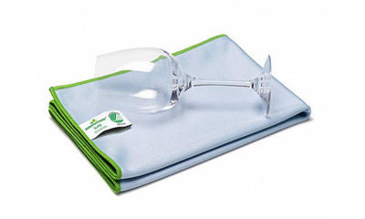 Greenspeed glasdoek blauw 70x61 cm poleerdoek
