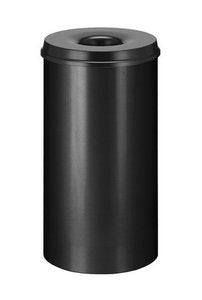 Papierbak vlamdovend zwart 50ltr