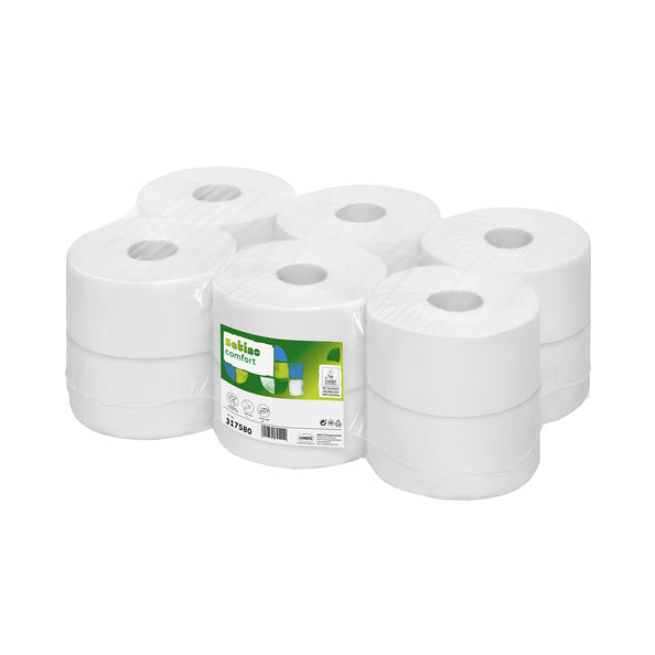 Satino CF2 jumbo toiletpapier centerfeed 180m a12