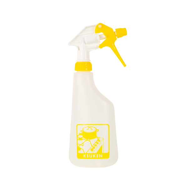 Betra Sprayflacon compleet geel keuken 600 ml