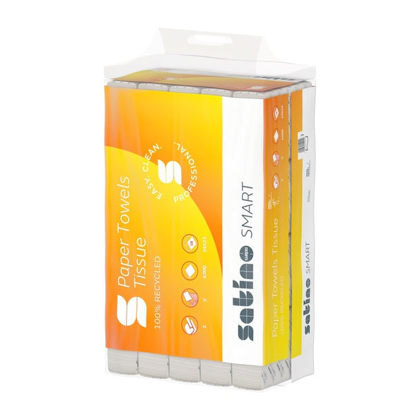 Satino PT3 smart handdoek 2-lgs 24x23cm a4000