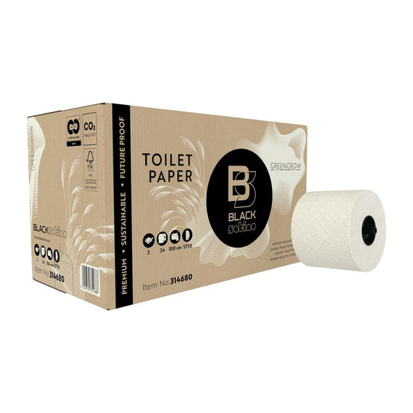Satino GreenGrow toiletpapier met dop 2lg 100m a24