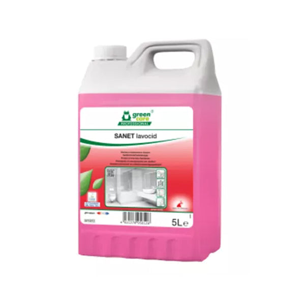 Green care sanet lavocid sanitairreiniger 5ltr.