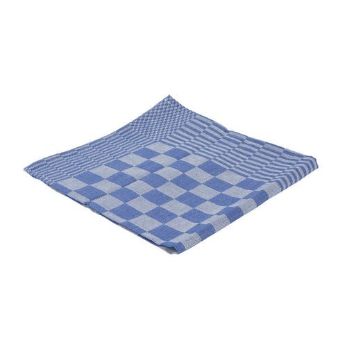 Betra theedoek blok blauw 65x65cm. a6