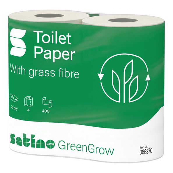 Satino GreenGrow toiletpapier 2lgs 400vel 10x4rol