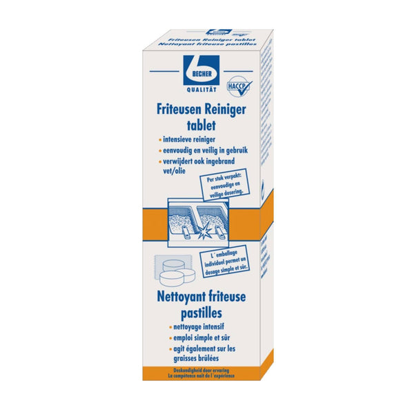 Dr. becher friteusereiniger tabletten 12 stuks a8