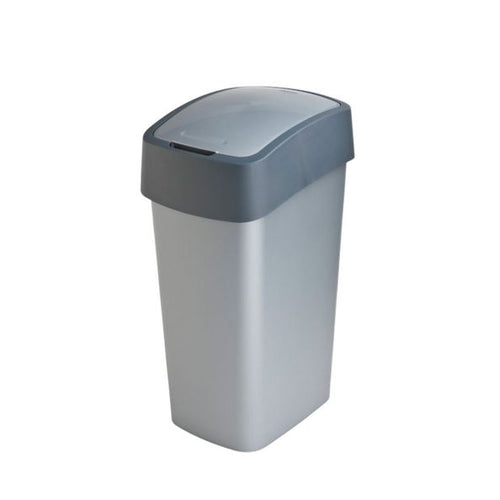 Curver Afvalbak antraciet flat 50ltr.