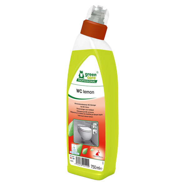 Green care wc lemon gel 750ml.