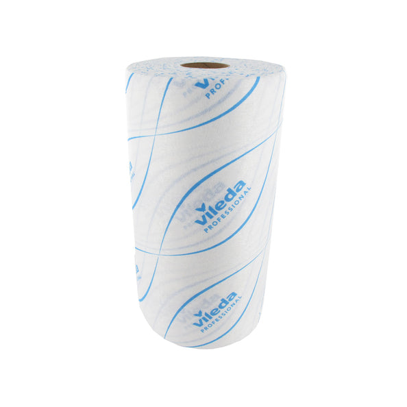 Vileda r-micronsolo roll wit-blauw 180 vellen