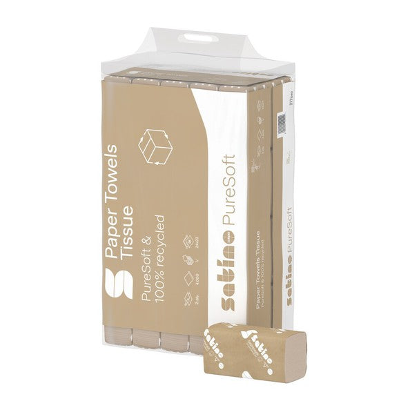 Satino PT3 puresoft handdoekje 2lgs 24x23cm a4000