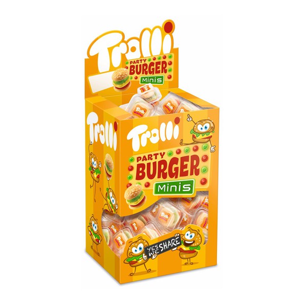 Mini trolli burger 80 st