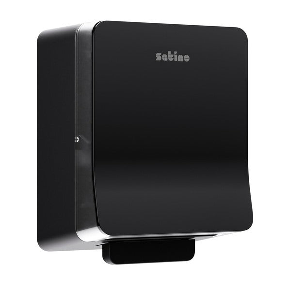 Satino SYS1 handdoekroldispenser autocut zwart