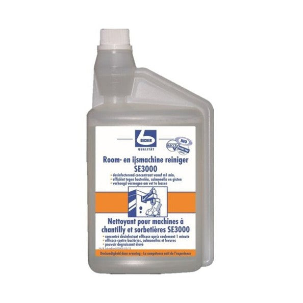 Dr. becher slagroom- en ijsmachine reiniger 1ltr.