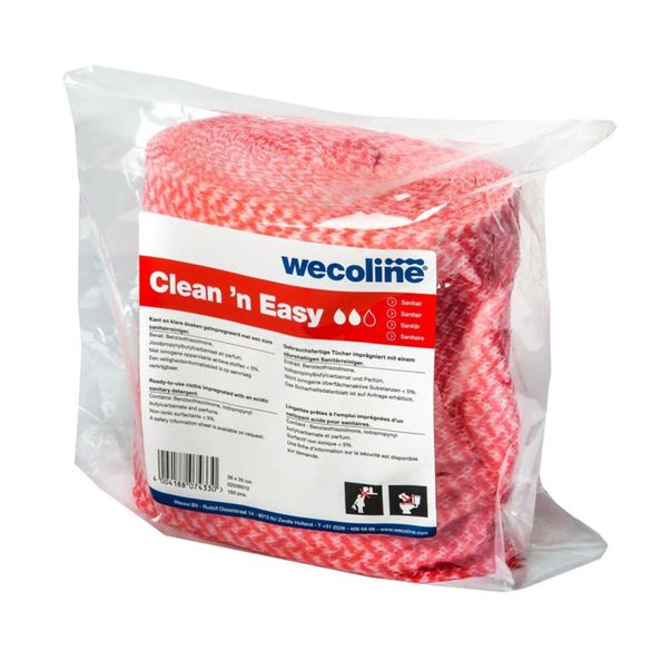 Wecoline Weco clean 'n easy sanitairdoek navul 3x150