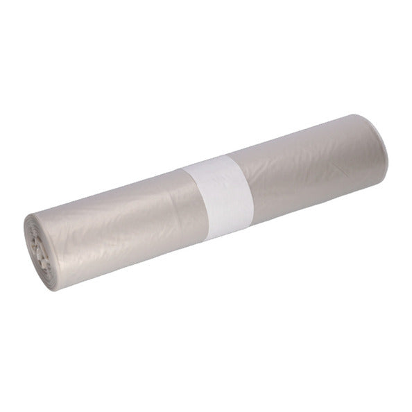 Afvalzak transparant 90x125cm T23 10x20st