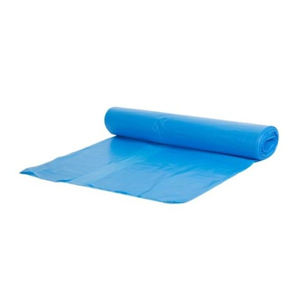 Afvalzak blauw 80x110cm T25 15x20st