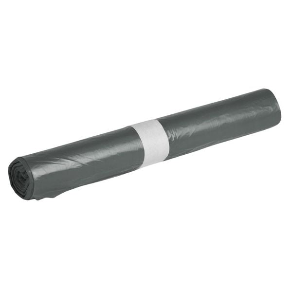 Afvalzak grijs 70x110cm T30 10x25st