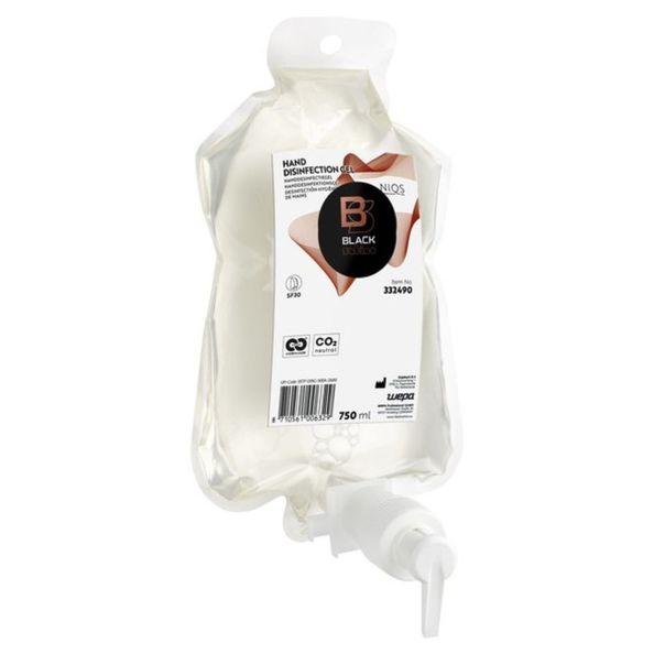 BlackSatino hand desinfectie gel 750ml. a6